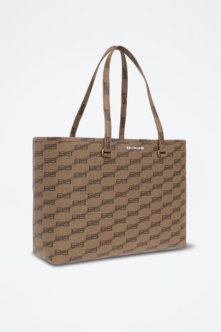 Mala shopper em couro - Castanho - Balenciaga