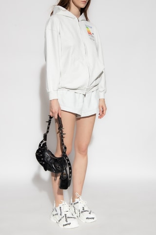 Sweat em algodão biológico - Branco - Balenciaga