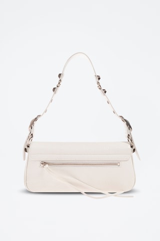 Mala de ombro em couro - Branco - Balenciaga