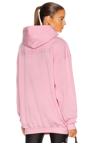 Sweat com capuz - Rosa - Balenciaga