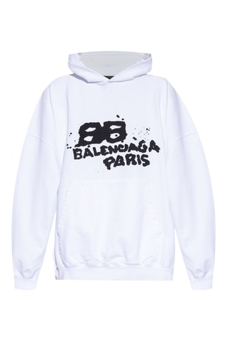 Sweat com capuz - Branco - Balenciaga