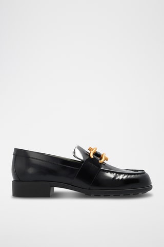 Leren Mocassins - Zwart