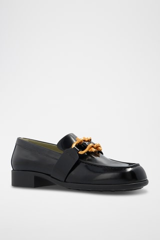 Leren Mocassins - Zwart