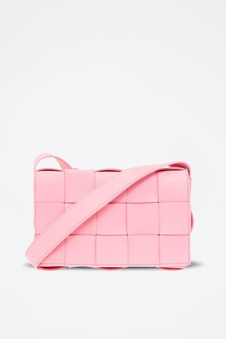 Leren Schoudertas - Roze