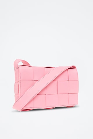 Leren Schoudertas - Roze