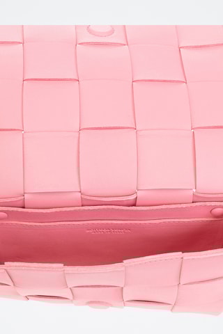 Leren Schoudertas - Roze