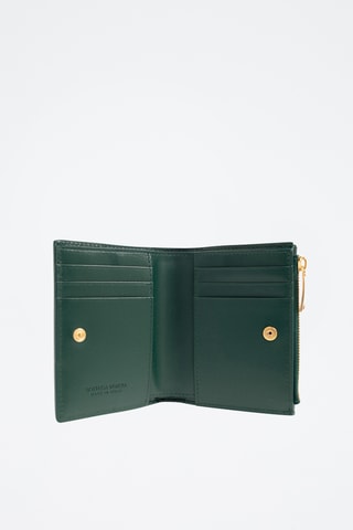 Leren Portefeuille - Smaragdgroen