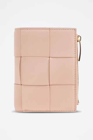 Leren Portefeuille - Beige