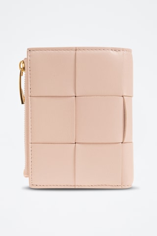 Leren Portefeuille - Beige