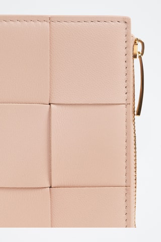 Leren Portefeuille - Beige