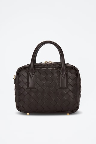 Mala em couro - Preto - Bottega Veneta