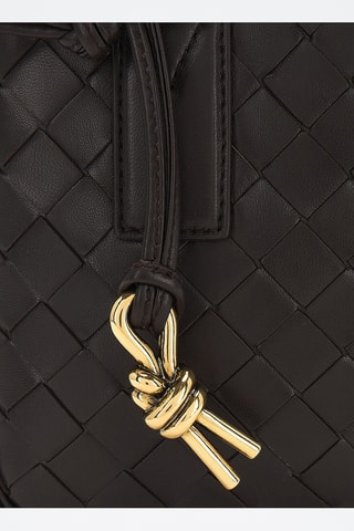 Mala em couro - Preto - Bottega Veneta