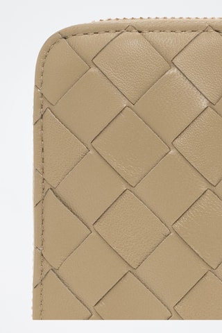 Leren Portefeuille - Beige