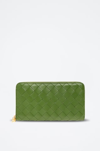 Leren Portefeuille - Groen
