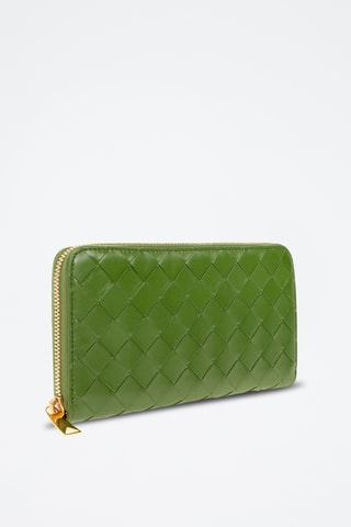 Leren Portefeuille - Groen