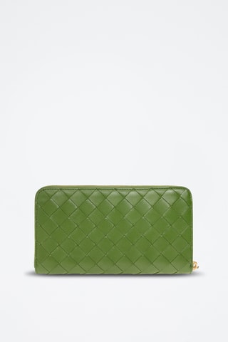 Leren Portefeuille - Groen