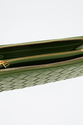 Leren Portefeuille - Groen