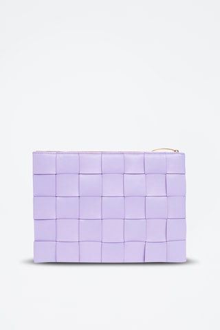 Leren Clutch - Lichtpaars 