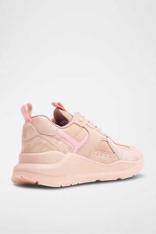 Leren Sneakers - Roze