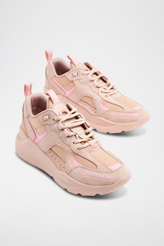 Leren Sneakers - Roze