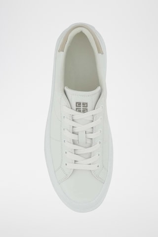 Leren Sneakers - Wit 