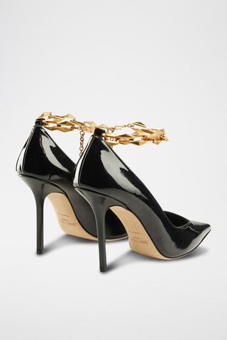 Lakleren Pumps - Zwart