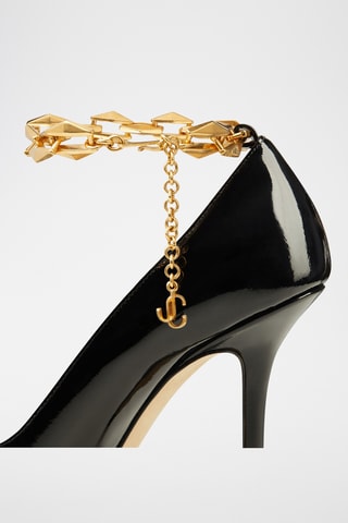 Lakleren Pumps - Zwart