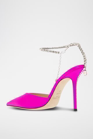 Leren Pumps - Fuchsia 