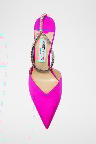 Leren Pumps - Fuchsia 