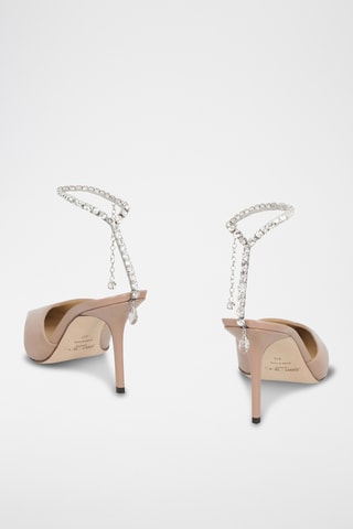 Lakleren Pumps - Poederroze 