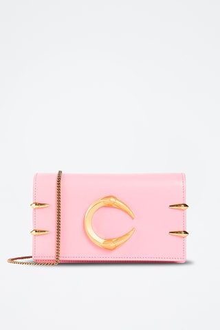Leren Clutch - Roze