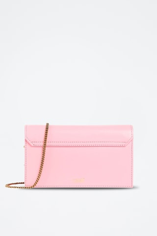 Leren Clutch - Roze