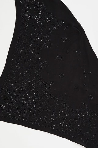 Bandana en soie - Noir