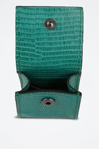 Sac bandoulière en cuir - Vert