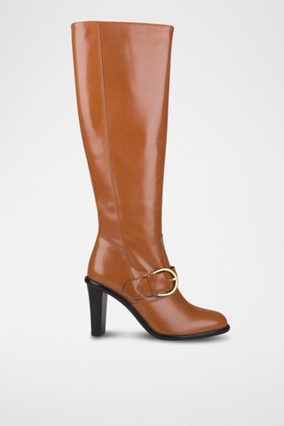 Bottes en cuir - Marron