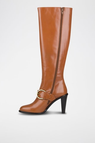 Bottes en cuir - Marron
