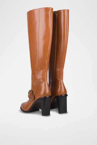 Bottes en cuir - Marron