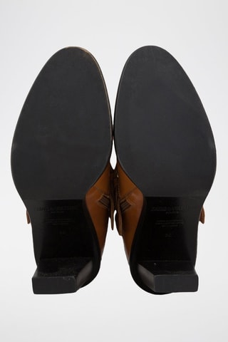 Bottes en cuir - Marron