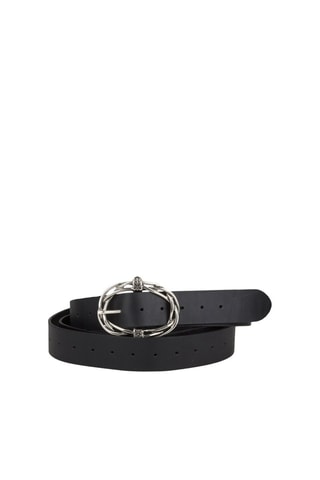 Ceinture en cuir - Noir