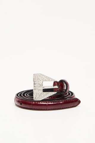 Ceinture en cuir - Noir