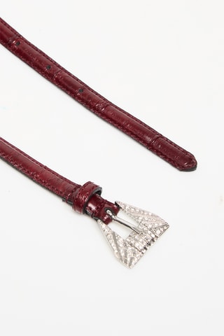 Ceinture en cuir - Noir
