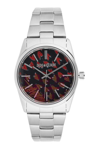 Montre à quartz en acier - Argenté
