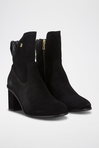 Bottines en nubuck - Noir