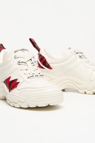 Baskets en cuir de chèvre - Blanc