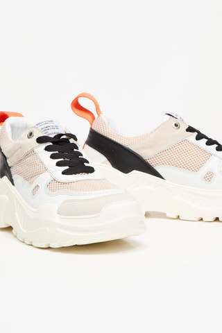 Baskets en cuir - Blanc