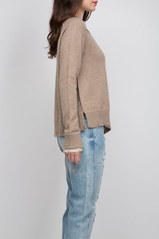 Pull en cachemire - Beige