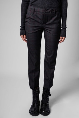 Pantalon droit - Bleu foncé