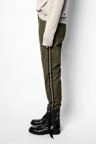 Pantalon droit - Kaki