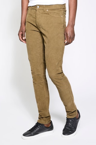 Pantalon en velours - Kaki