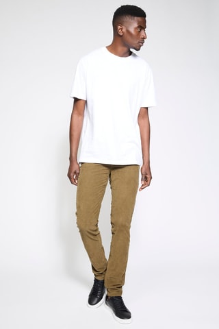 Pantalon en velours - Kaki